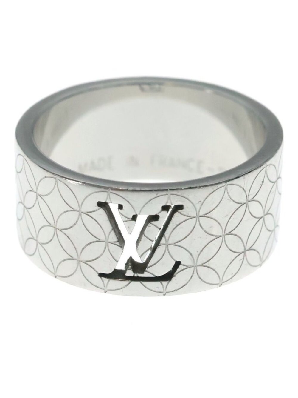Louis Vuitton Bague Champs Elysees Ring Silver